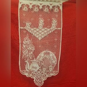 "Tea Cup" Wall Hanging  12 x 27 Elegant & Whimsical